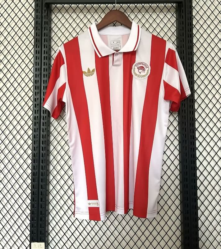 AAA Quality Olympiacos 100th Anniversary Soccer Jersey