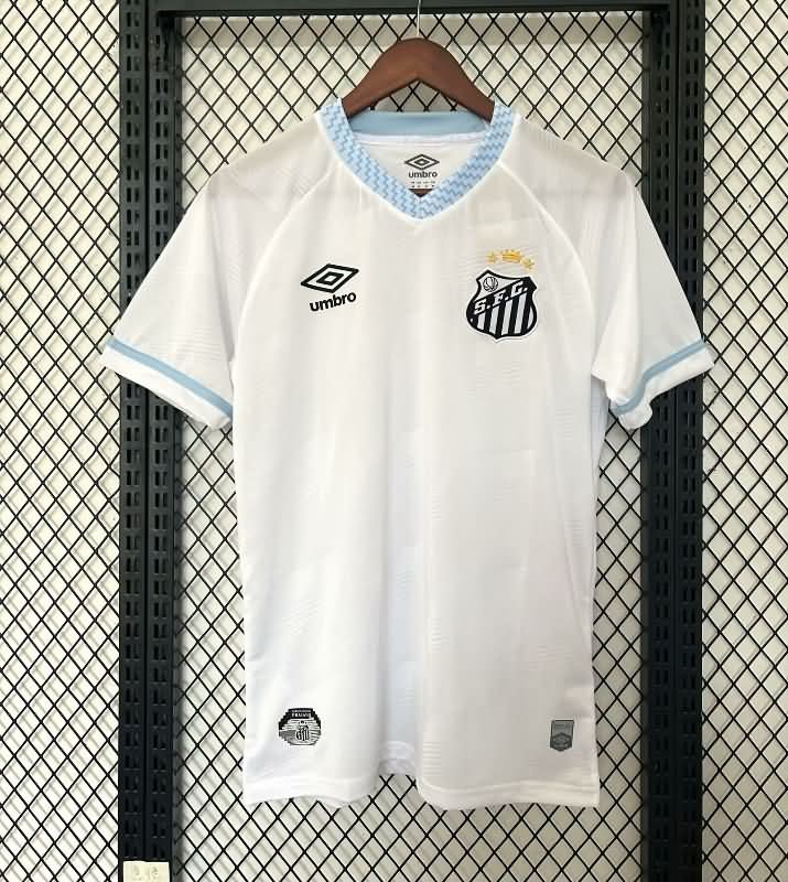 AAA Quality Santos 2025 Home Soccer Jersey