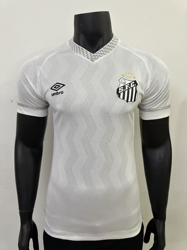 AAA Quality Santos 2025 Home Soccer Jersey (Player)