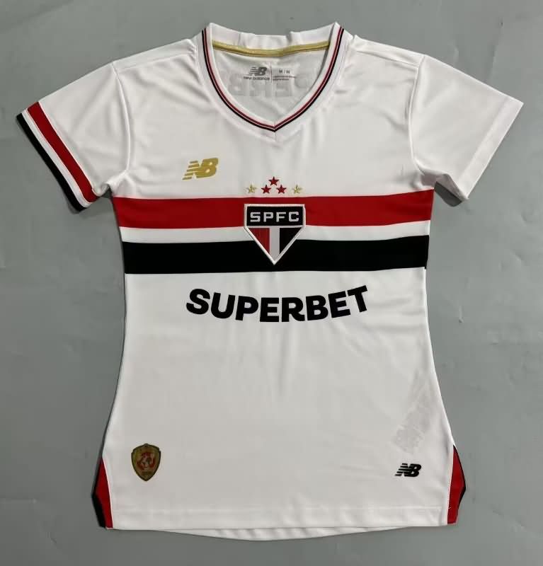 AAA Quality Sao Paulo 2025 Home Women Soccer Jersey