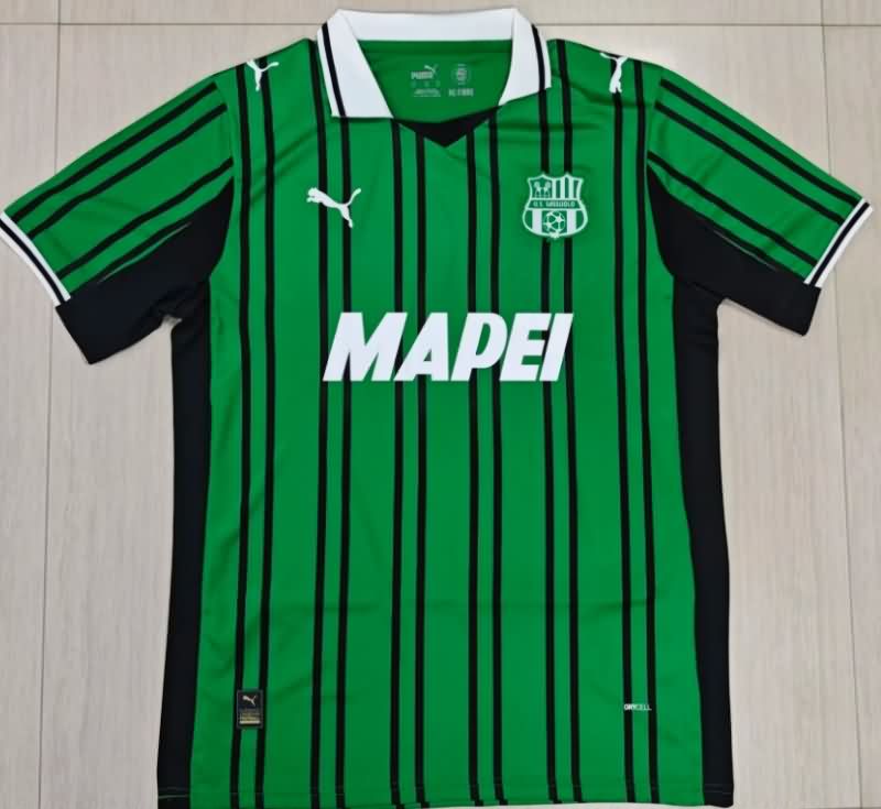 AAA Quality Sassuolo 25/26 Home Soccer Jersey AAA Quality Sassuolo 25/26 Home Soccer Jersey