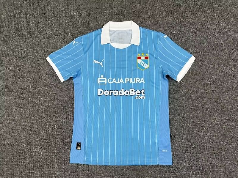 AAA Quality Sporting Cristal 2025 Home Soccer Jersey