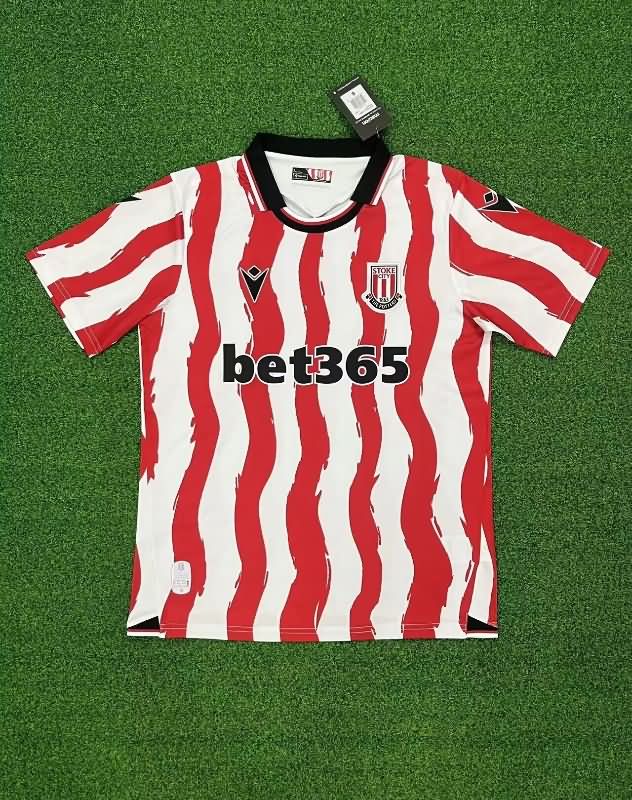 AAA Quality Stoke City 2025 Home Soccer Jersey