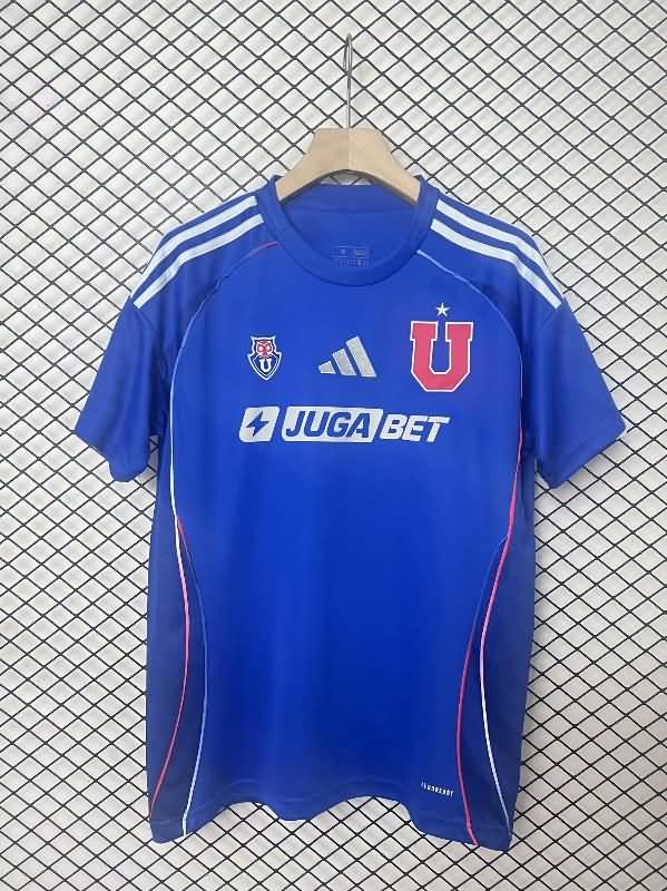 AAA Quality Universidad Chile 2025 Home Soccer Jersey