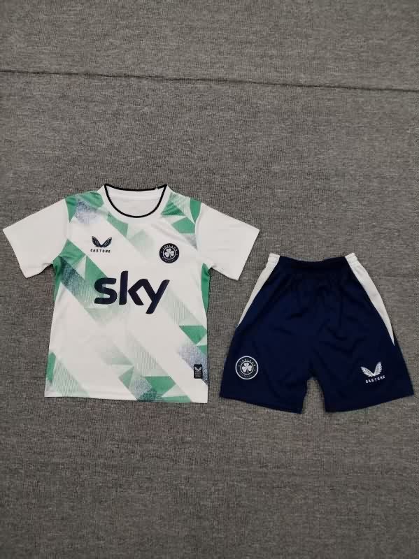 Kids Ireland 2026 Away Soccer Jersey And Shorts Kids Ireland 2026 Away Soccer Jersey And Shorts