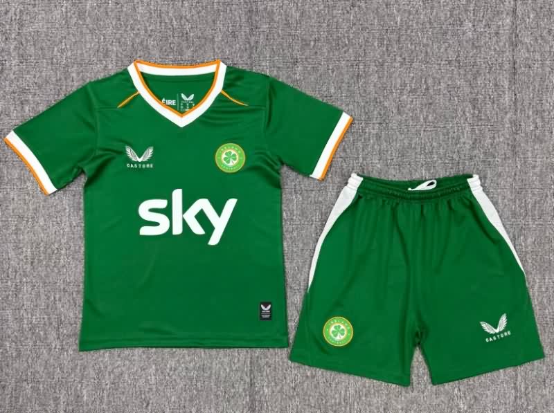 Kids Ireland 2026 Home Soccer Jersey And Shorts Kids Ireland 2026 Home Soccer Jersey And Shorts