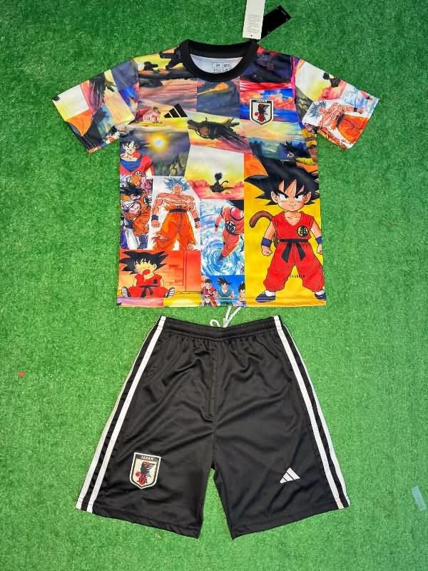 Kids Japan 2025 Special Soccer Jersey And Shorts 05