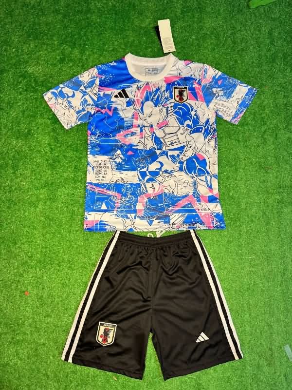 Kids Japan 2025 Special Soccer Jersey And Shorts 06