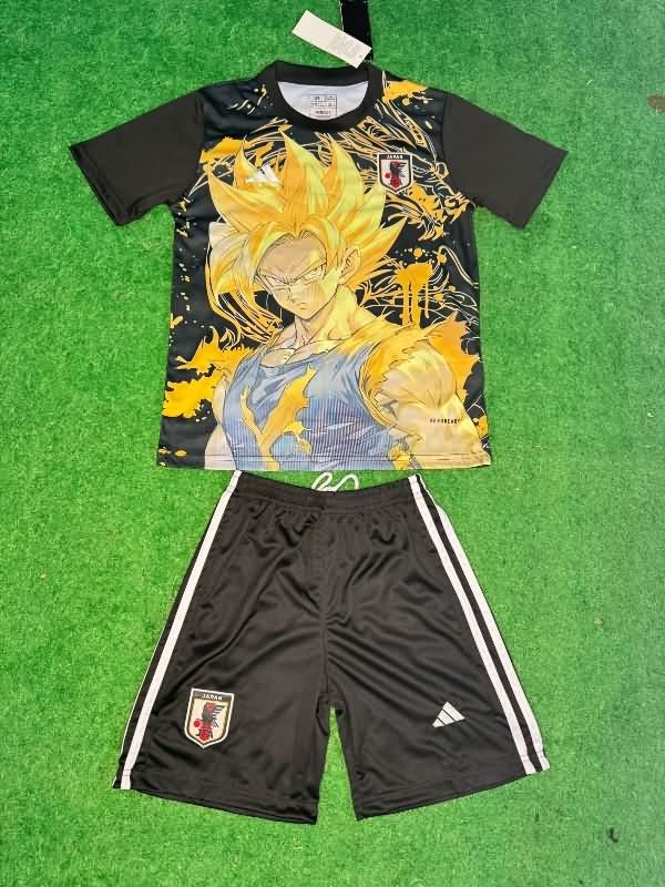 Kids Japan 2025 Special Soccer Jersey And Shorts 08