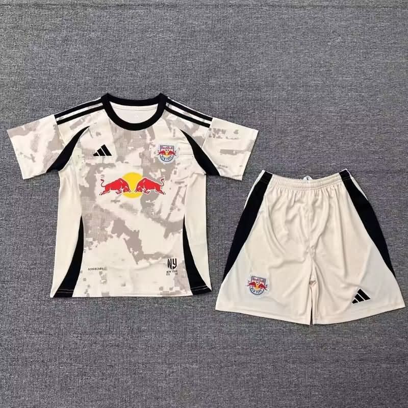 Kids RB New York 2025 Away Soccer Jersey And Shorts