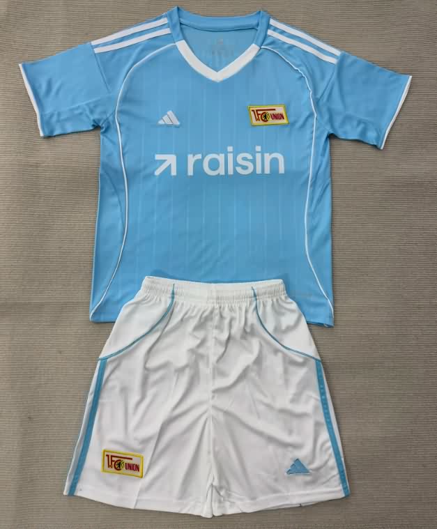 Kids Union Berlin 25/26 Third Soccer Jersey And Shorts Kids Union Berlin 25/26 Third Soccer Jersey And Shorts