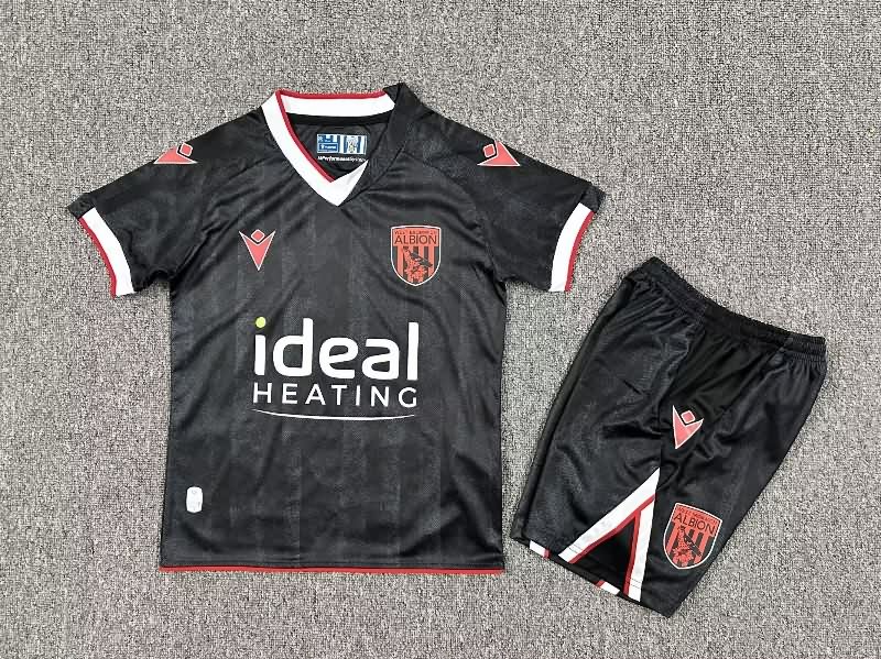 Kids West Bromwich 25/26 Third Soccer Jersey And Shorts Kids West Bromwich 25/26 Third Soccer Jersey And Shorts