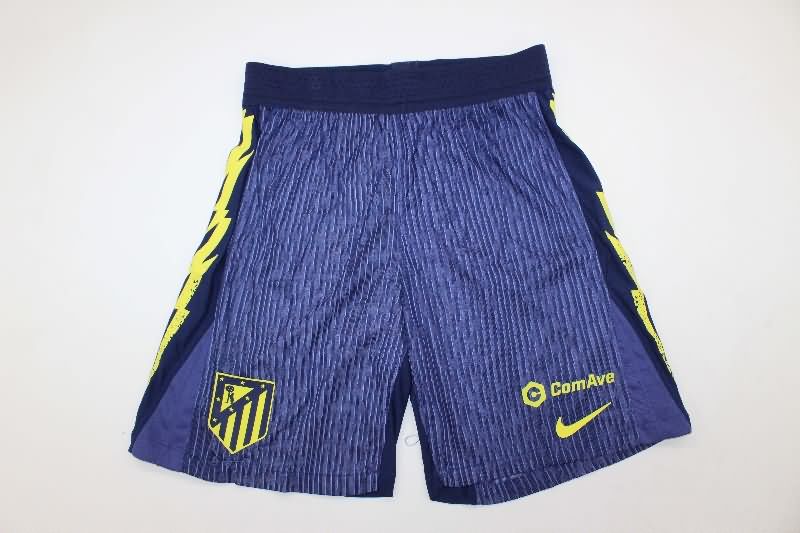 AAA Quality Atletico Madrid 25/26 Away Soccer Shorts (Player) AAA Quality Atletico Madrid 25/26 Away Soccer Shorts (Player)