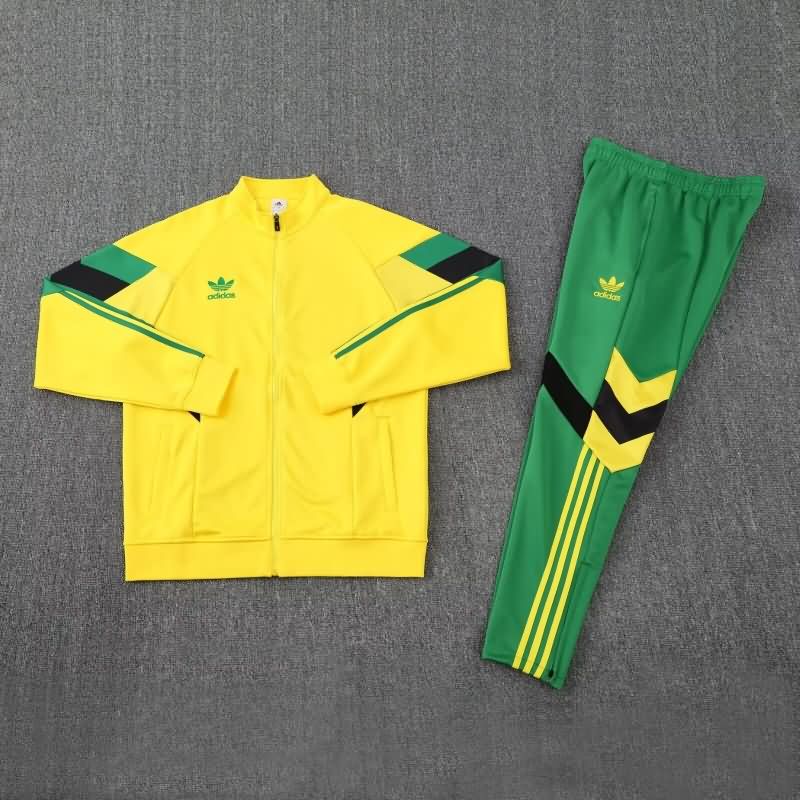 AAA Quality Adidas 2025 Yellow Soccer Tracksuit