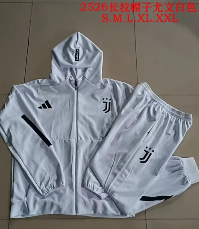 AAA Quality Juventus 25/26 White Soccer Tracksuit 06 AAA Quality Juventus 25/26 White Soccer Tracksuit 06