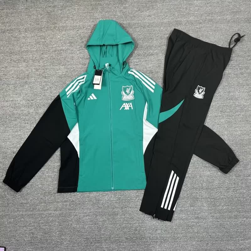 AAA Quality Liverpool 25/26 Green Soccer Tracksuit 05 AAA Quality Liverpool 25/26 Green Soccer Tracksuit 05