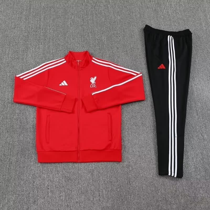 AAA Quality Liverpool 25/26 Red Soccer Tracksuit 03 AAA Quality Liverpool 25/26 Red Soccer Tracksuit 03