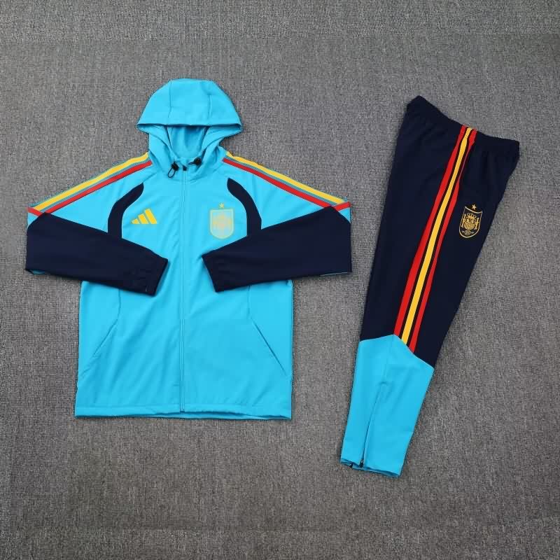 AAA Quality Spain 2026 Blue Soccer Tracksuit 02 AAA Quality Spain 2026 Blue Soccer Tracksuit 02