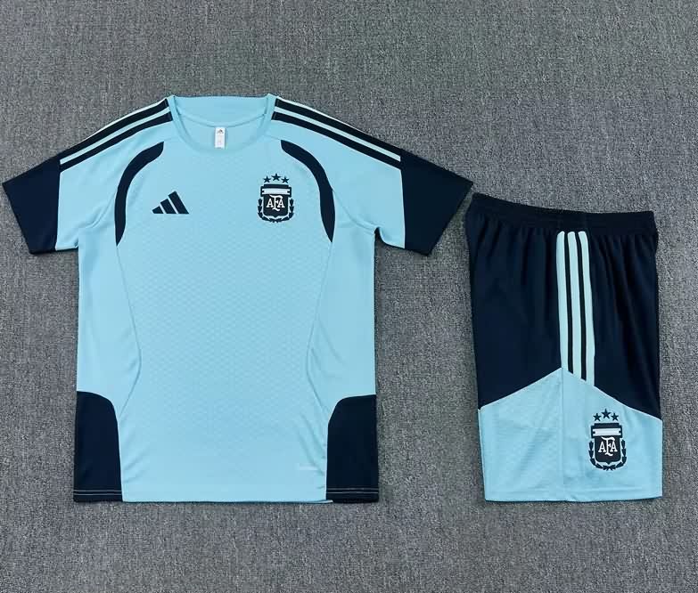 AAA Quality Argentina 2026 Light Blue Soccer Training Sets AAA Quality Argentina 2026 Light Blue Soccer Training Sets