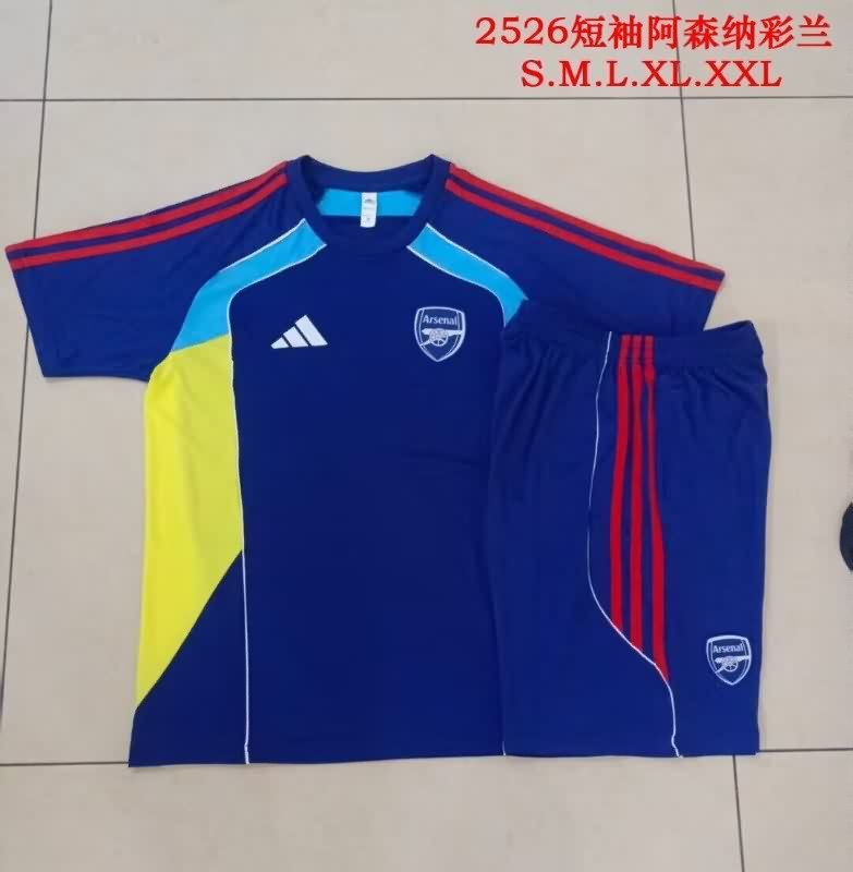 AAA Quality Arsenal 25/26 Dark Blue Soccer Training Sets 06 AAA Quality Arsenal 25/26 Dark Blue Soccer Training Sets 06