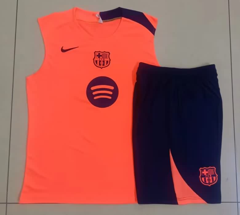 AAA Quality Barcelona 25/26 Orange Soccer Training Sets 02 AAA Quality Barcelona 25/26 Orange Soccer Training Sets 02