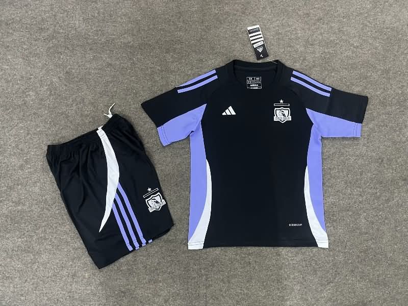 AAA Quality Colo Colo 2025 Black Soccer Training Sets