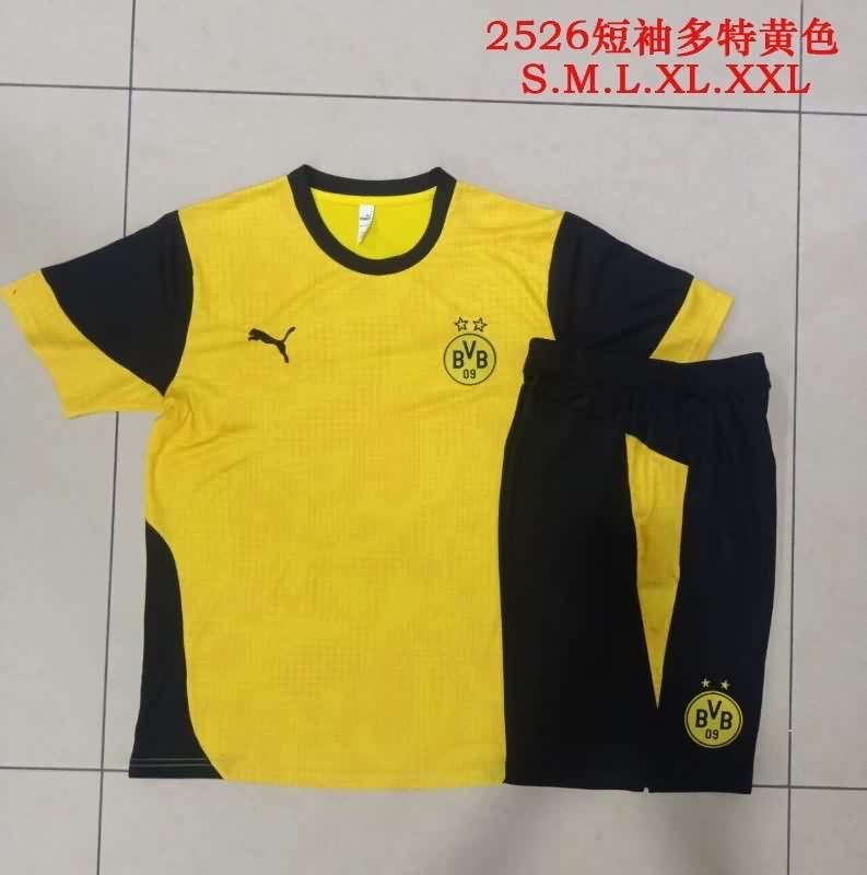 AAA Quality Dortmund 25/26 Yellow Soccer Training Sets 03 AAA Quality Dortmund 25/26 Yellow Soccer Training Sets 03
