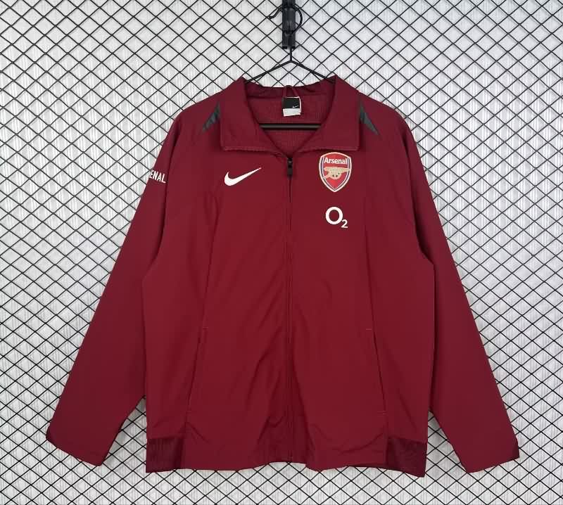 AAA Quality Arsenal 25/26 Red Soccer Windbreaker 02 AAA Quality Arsenal 25/26 Red Soccer Windbreaker 02
