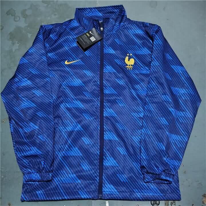 AAA Quality France 2026 Dark Blue Soccer Windbreaker AAA Quality France 2026 Dark Blue Soccer Windbreaker