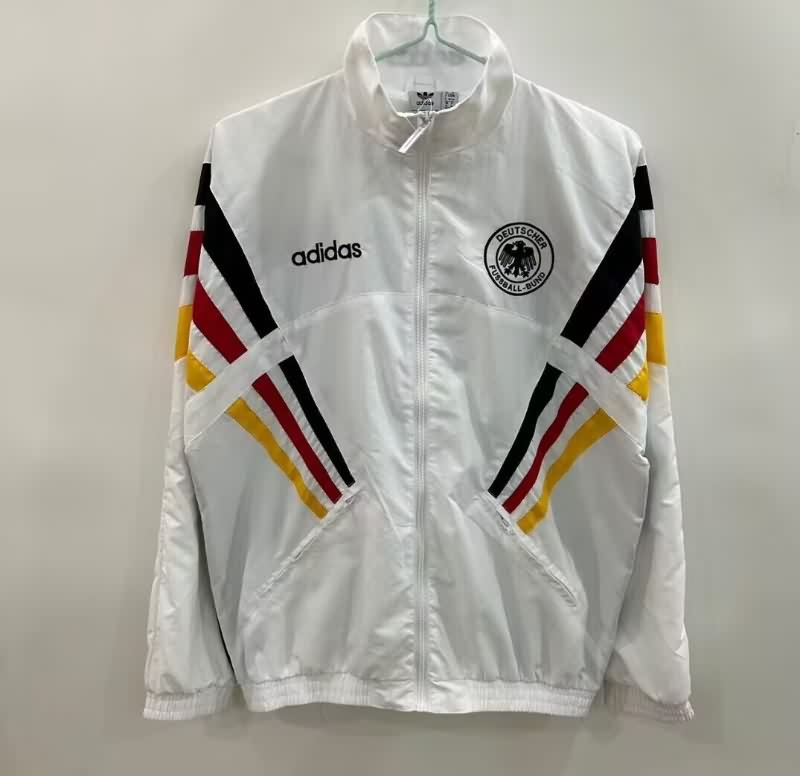 AAA Quality Germany 2025 White Soccer Windbreaker 03 AAA Quality Germany 2025 White Soccer Windbreaker 03