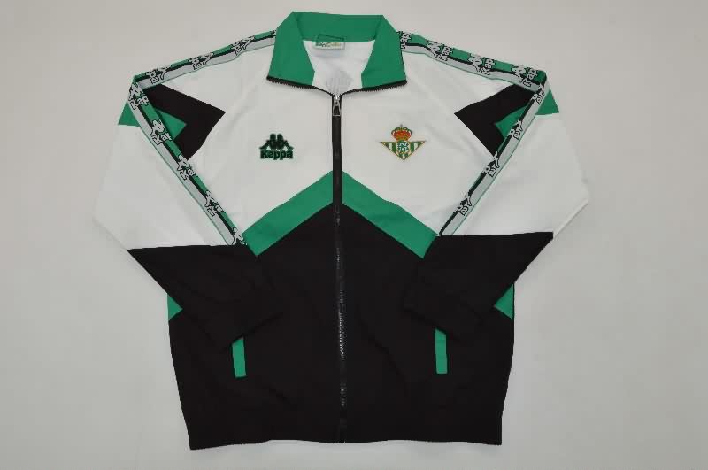 AAA Quality Real Betis 25/26 White Black Soccer Windbreaker 02 AAA Quality Real Betis 25/26 White Black Soccer Windbreaker 02