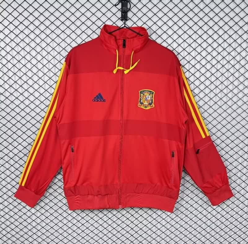 AAA Quality Spain 2026 Red Soccer Windbreaker AAA Quality Spain 2026 Red Soccer Windbreaker