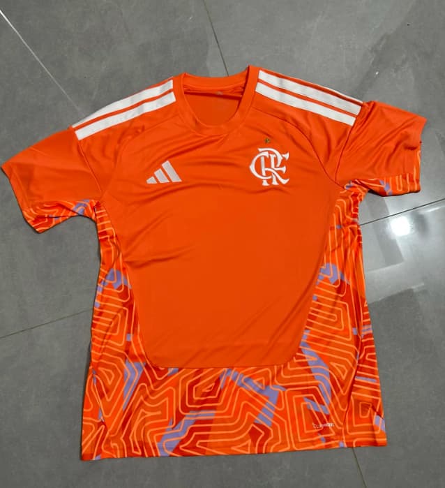 AAA Quality Flamengo 2026 Goalkeeper Orange Soccer Jersey AAA Quality Flamengo 2026 Goalkeeper Orange Soccer Jersey