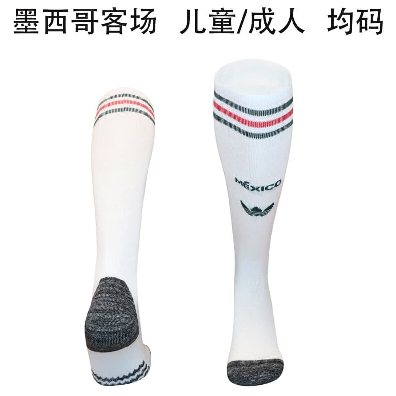 AAA Quality Mexico 2026 Away Soccer Socks AAA Quality Mexico 2026 Away Soccer Socks