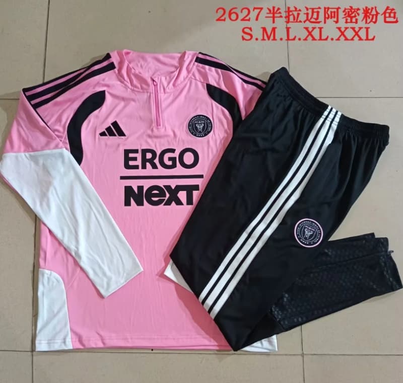 AAA Quality Inter Miami 2026 Pink Soccer Tracksuit 02 AAA Quality Inter Miami 2026 Pink Soccer Tracksuit 02