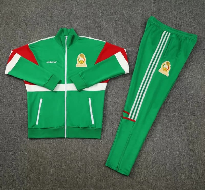 AAA Quality Mexico 2026 Green Soccer Tracksuit AAA Quality Mexico 2026 Green Soccer Tracksuit