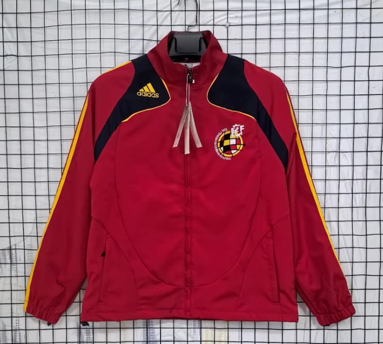 AAA Quality Spain 2026 Red Soccer Windbreaker 02 AAA Quality Spain 2026 Red Soccer Windbreaker 02