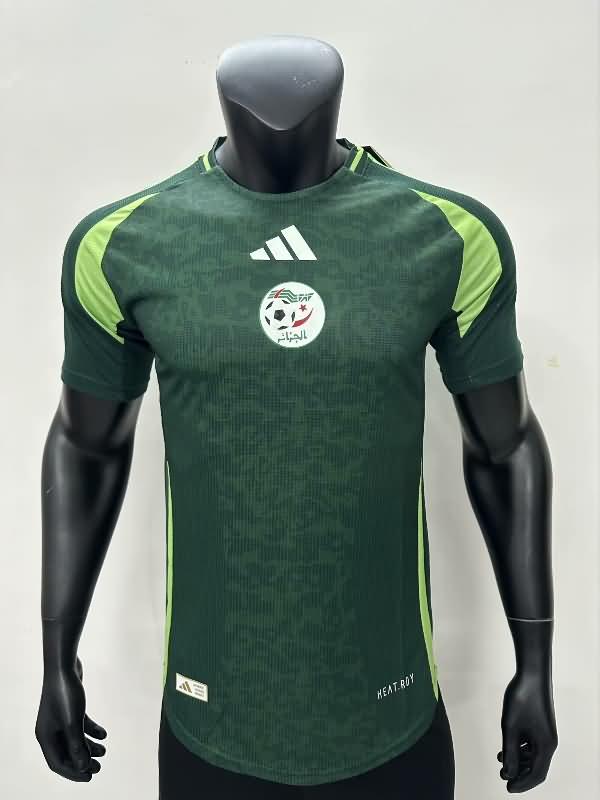 AAA Quality Algeria 2024/25 Green Soccer Jersey(Player)