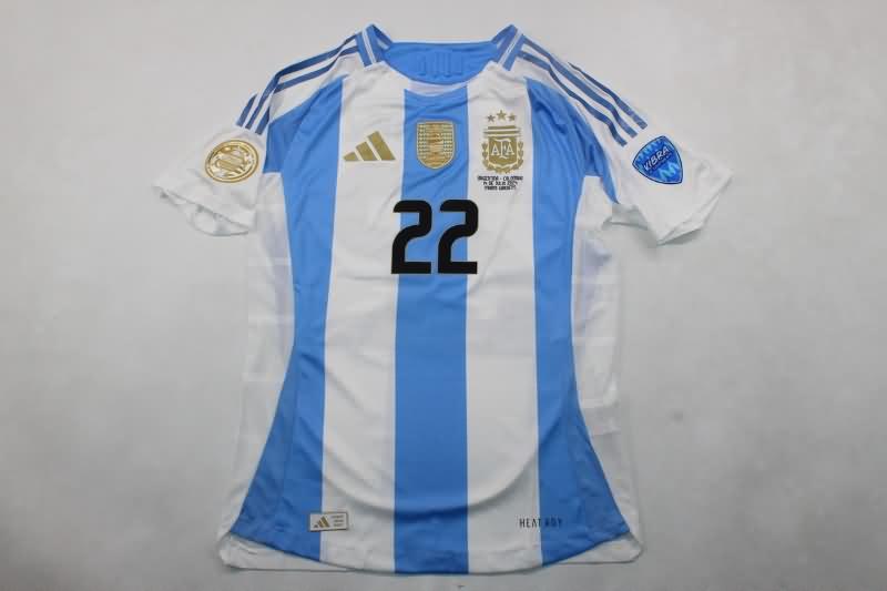 AAA Quality Argentina 2024 Copa America Home Final Soccer Jersey