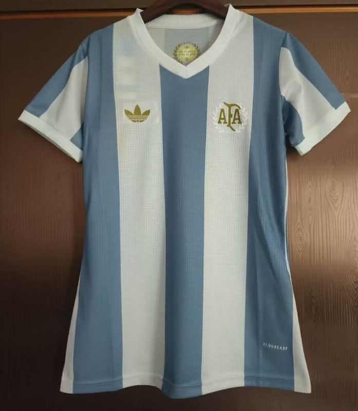 AAA Quality Argentina 50th Anniversary Women Soccer Jersey