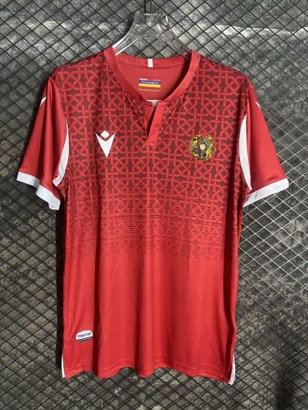 AAA Quality Armenia 2024 Red Soccer Jersey