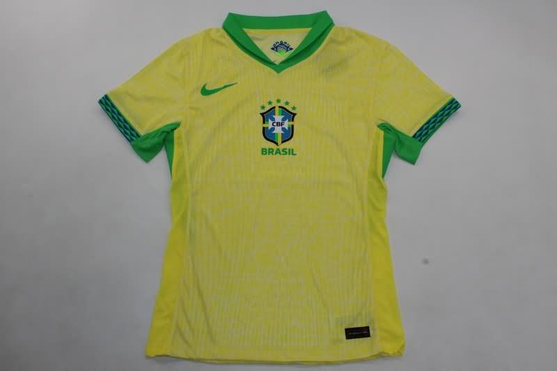 AAA Quality Brazil 2024 Copa America Home Soccer Jersey (Player)