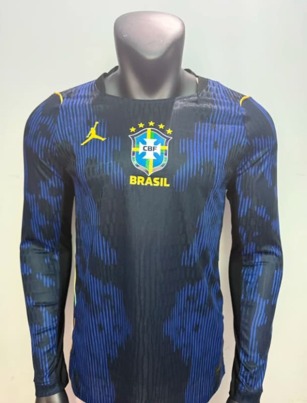 AAA Quality Brazil 2026 World Cup Away Long Sleeve Soccer Jersey (Player) AAA Quality Brazil 2026 World Cup Away Long Sleeve Soccer Jersey (Player)