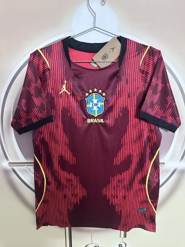 AAA Quality Brazil 2026 Red Soccer Jersey AAA Quality Brazil 2026 Red Soccer Jersey