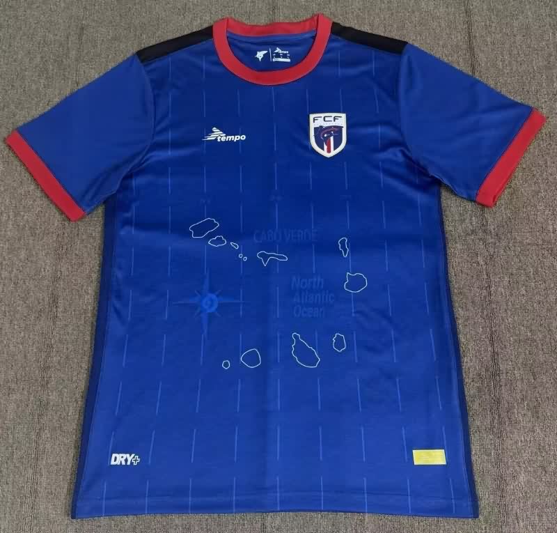 AAA Quality Cape Verde 2025 Home Soccer Jersey AAA Quality Cape Verde 2025 Home Soccer Jersey