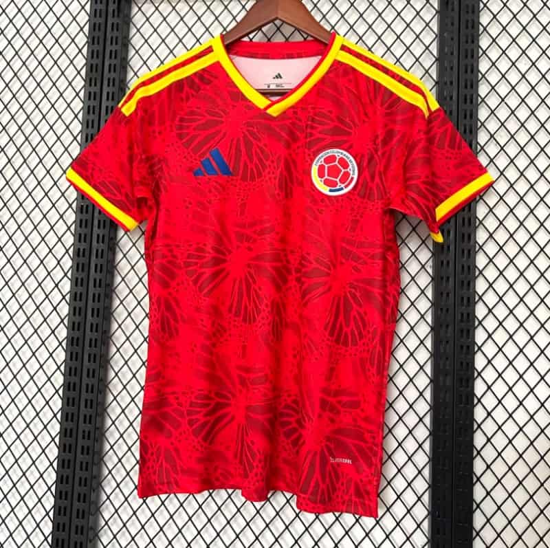 AAA Quality Columbia 2026 Red Soccer Jersey AAA Quality Columbia 2026 Red Soccer Jersey