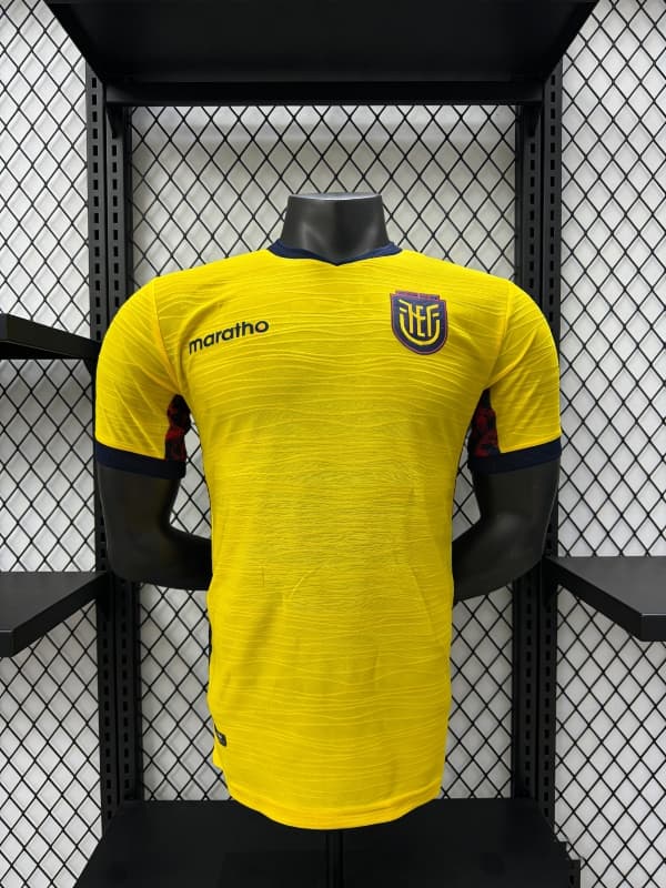 AAA Quality Ecuador 2026 Home Soccer Jersey (Player) AAA Quality Ecuador 2026 Home Soccer Jersey (Player)