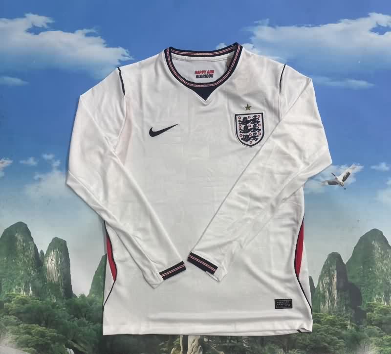 AAA Quality England 2026 Home Long Sleeve Soccer Jersey AAA Quality England 2026 Home Long Sleeve Soccer Jersey