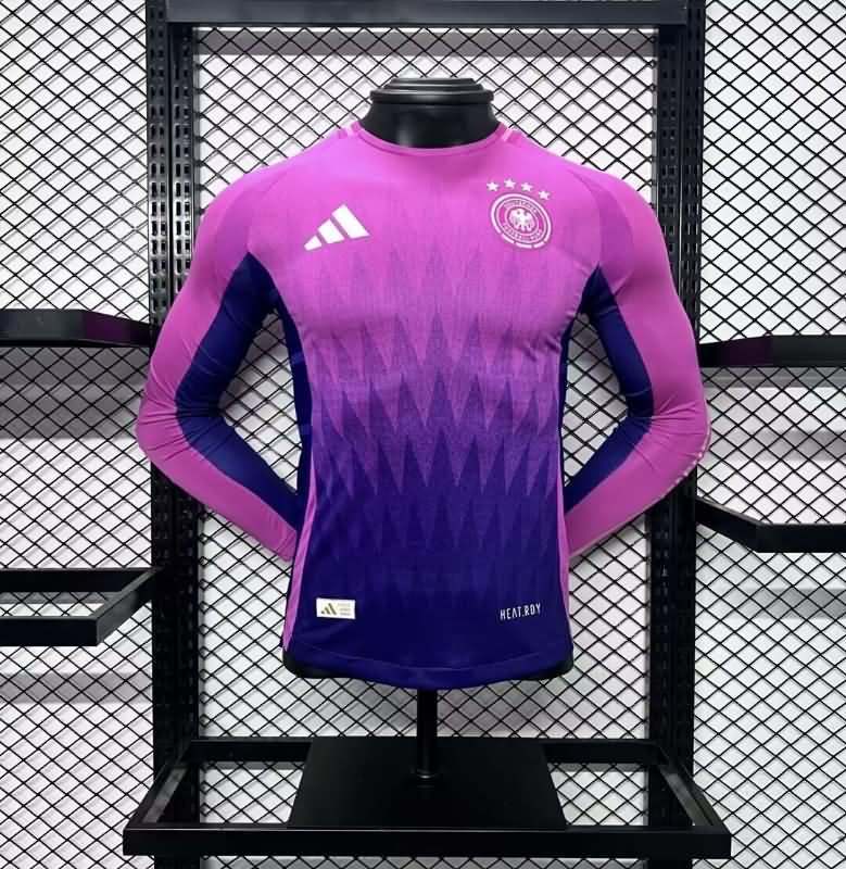 AAA Quality Germany 2024 Away Long Sleeve Soccer Jersey (Player)