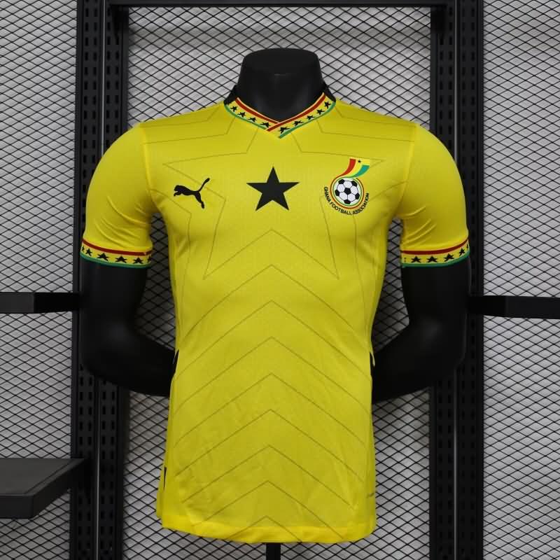 AAA Quality Ghana 2025 Away Soccer Jersey (Player)